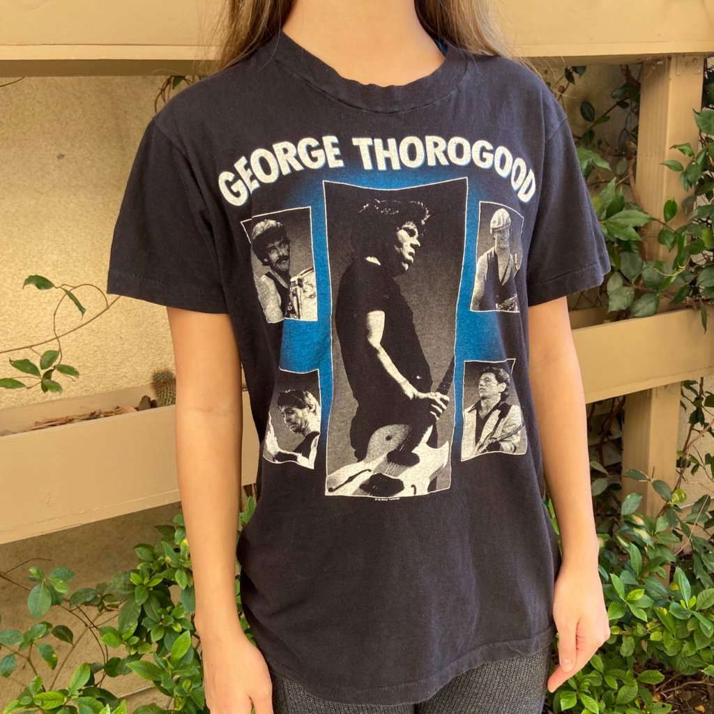 George Thorogood & The Destroyers Rock Blues Original Vintage T-Shirt